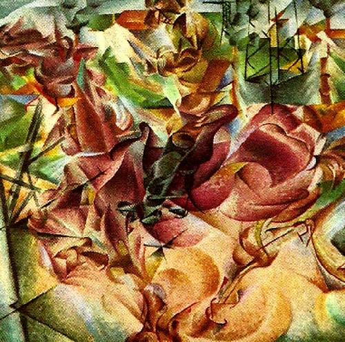 Umberto Boccioni elasticitet china oil painting image